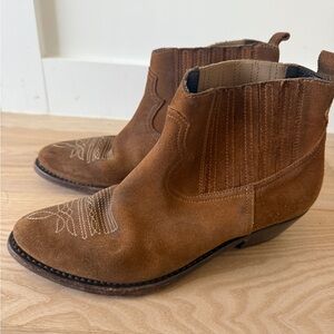 Golden goose Crosby brown Suede Ankle Boots